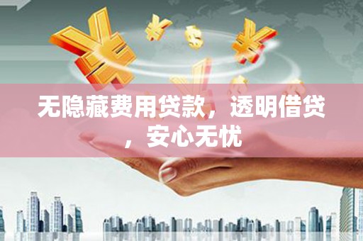 中宁无隐藏费用贷款，透明借贷，安心无忧