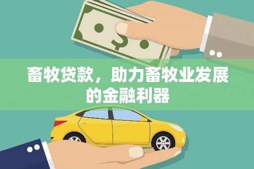 中宁畜牧贷款，助力畜牧业发展的金融利器