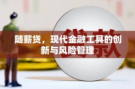 中宁随薪贷，现代金融工具的创新与风险管理