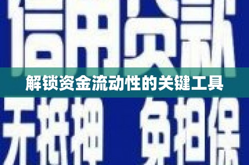 中宁解锁资金流动性的关键工具