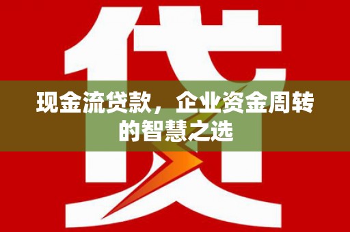 中宁现金流贷款，企业资金周转的智慧之选