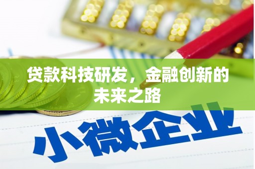 中宁贷款科技研发，金融创新的未来之路