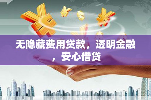 中宁无隐藏费用贷款，透明金融，安心借贷