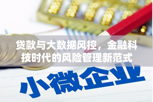 中宁贷款与大数据风控，金融科技时代的风险管理新范式