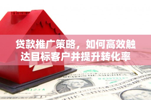 中宁贷款推广策略，如何高效触达目标客户并提升转化率