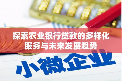 中宁探索农业银行贷款的多样化服务与未来发展趋势
