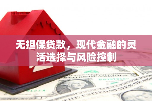中宁无担保贷款，现代金融的灵活选择与风险控制