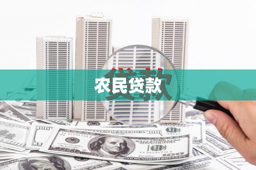 中宁农民贷款