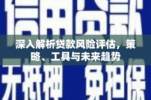 中宁深入解析贷款风险评估，策略、工具与未来趋势