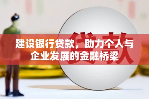 中宁建设银行贷款，助力个人与企业发展的金融桥梁