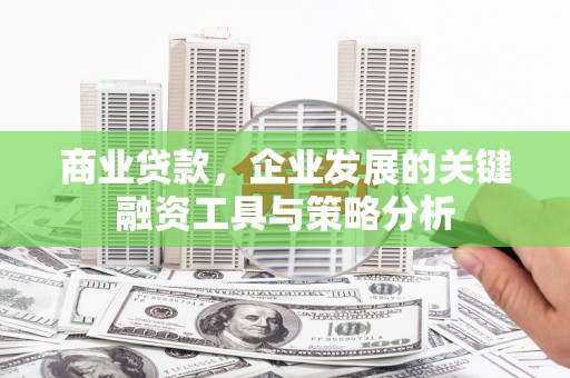 中宁商业贷款，企业发展的关键融资工具与策略分析