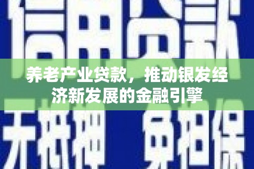中宁养老产业贷款，推动银发经济新发展的金融引擎