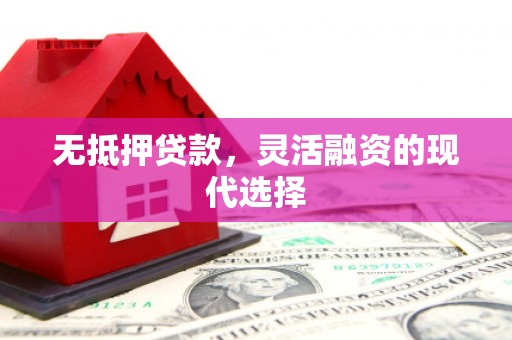 中宁无抵押贷款，灵活融资的现代选择