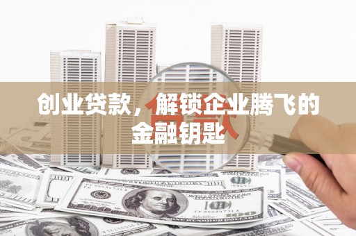 中宁创业贷款，解锁企业腾飞的金融钥匙