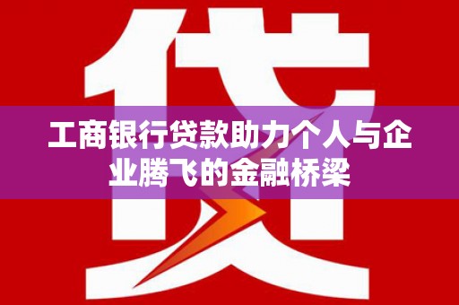 中宁工商银行贷款助力个人与企业腾飞的金融桥梁